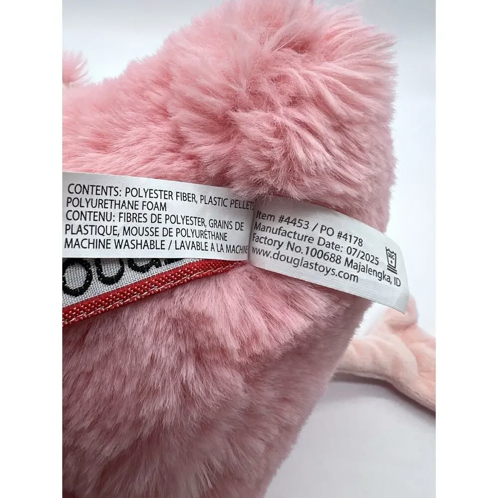 Douglas Leggie Flamingo Soft Plush Stuffed Animal Four Seasons Palm Beach 9”